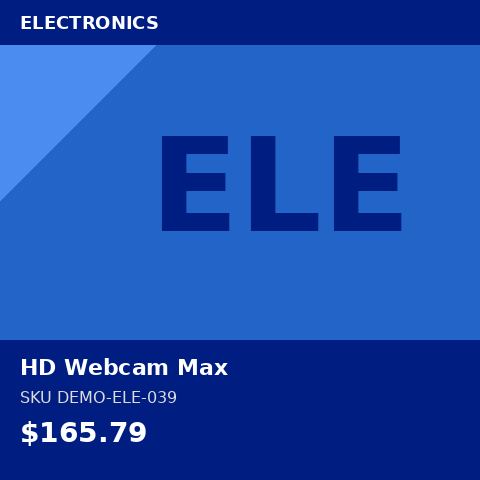 HD Webcam Max