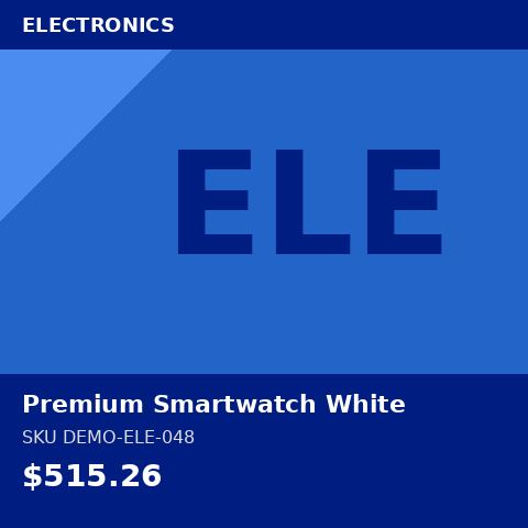 Premium Smartwatch White