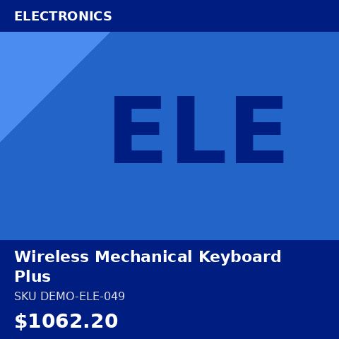 Wireless Mechanical Keyboard Plus