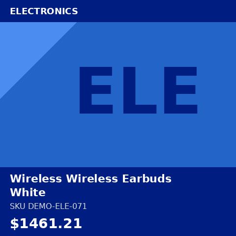 Wireless Wireless Earbuds White