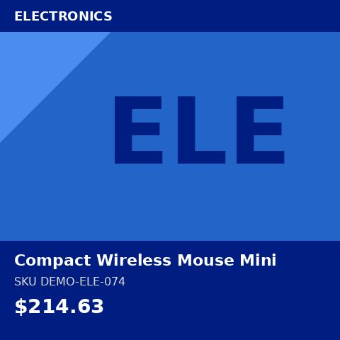 Compact Wireless Mouse Mini