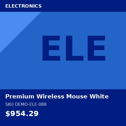 Premium Wireless Mouse White