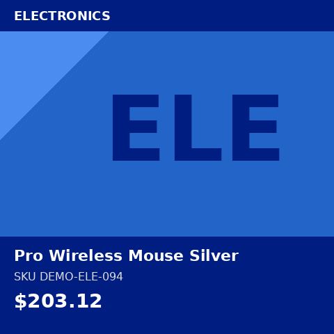Pro Wireless Mouse Silver