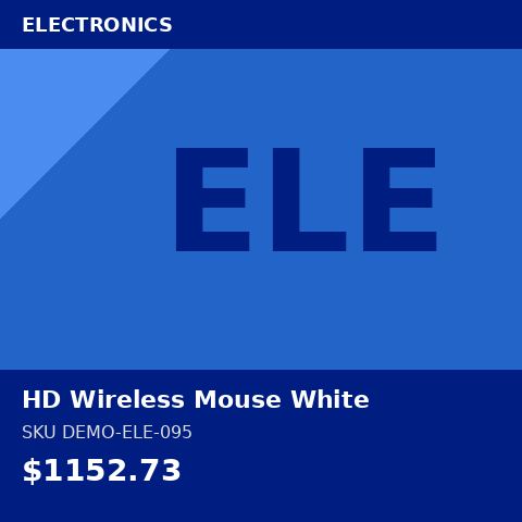 HD Wireless Mouse White