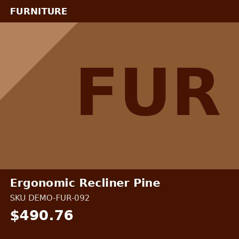 Ergonomic Recliner Pine