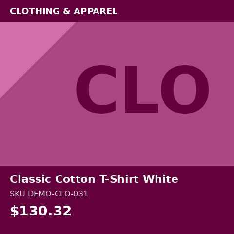 Classic Cotton T-Shirt White