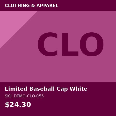 Limited Baseball Cap White