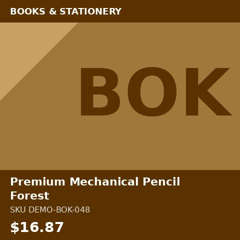 Premium Mechanical Pencil Forest