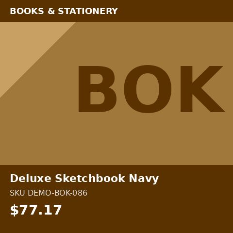 Deluxe Sketchbook Navy