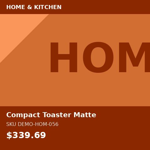 Compact Toaster Matte