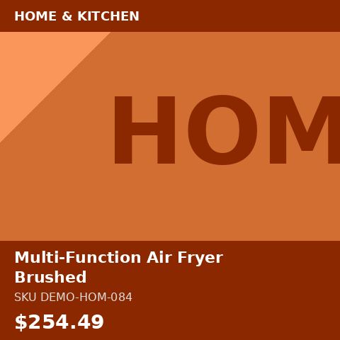 Multi-Function Air Fryer Brushed