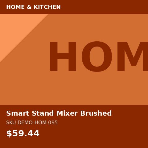 [DEMO-HOM-095] Smart Stand Mixer Brushed