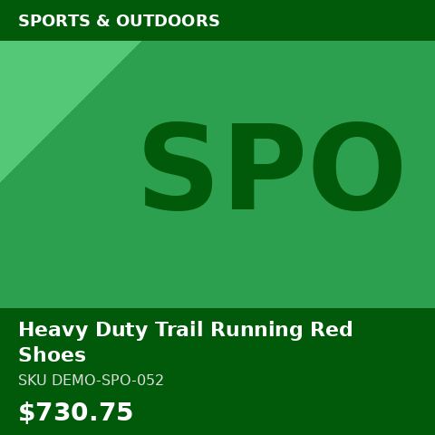 Heavy Duty Trail Running Shoes Red