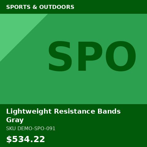 Lightweight Resistance Bands Gray