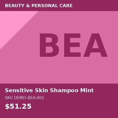 Sensitive Skin Shampoo Mint
