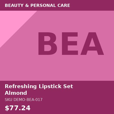 Refreshing Lipstick Set Almond