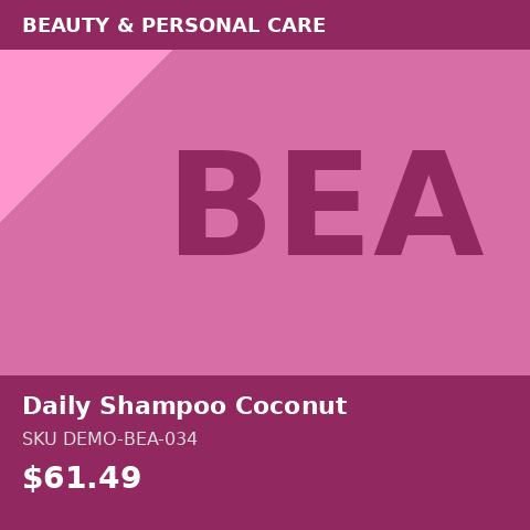 Daily Shampoo Coconut