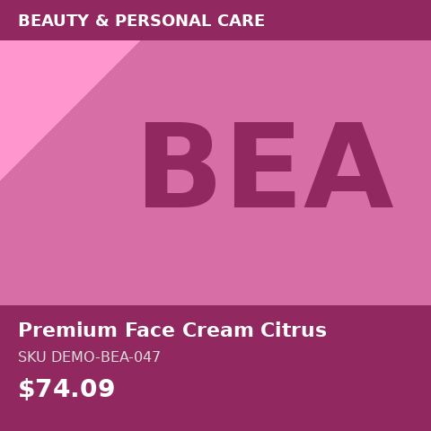 Premium Face Cream Citrus