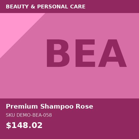 Premium Shampoo Rose