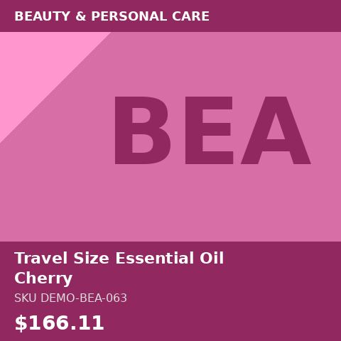 Travel Size Essential Oil Cherry