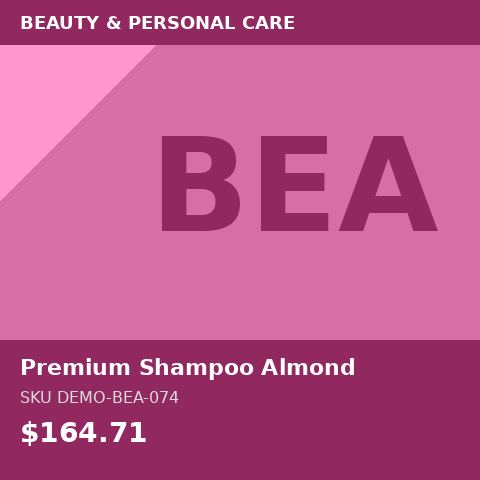 Premium Shampoo Almond