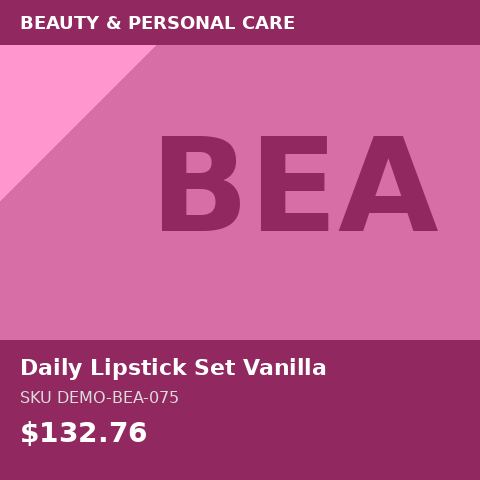 Daily Lipstick Set Vanilla