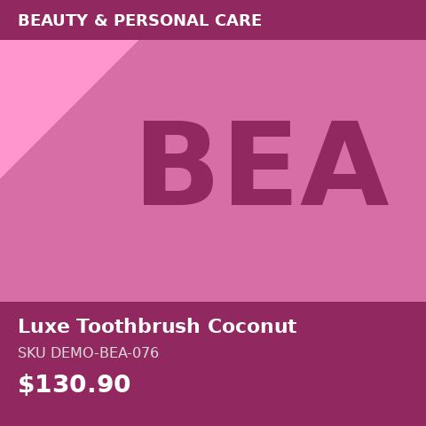 Luxe Toothbrush Coconut