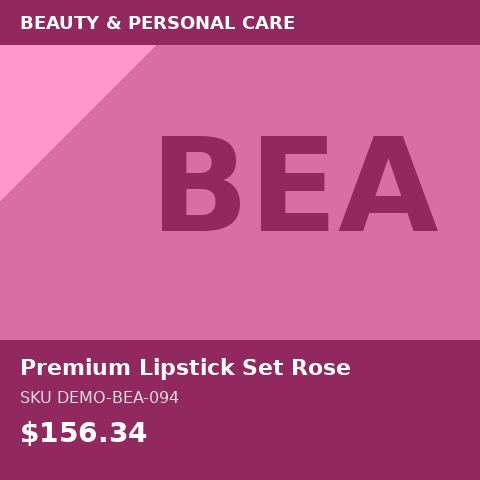 Premium Lipstick Set Rose