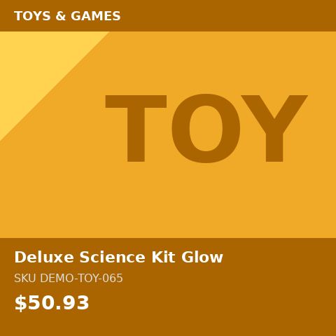 [DEMO-TOY-065] Deluxe Science Kit Glow