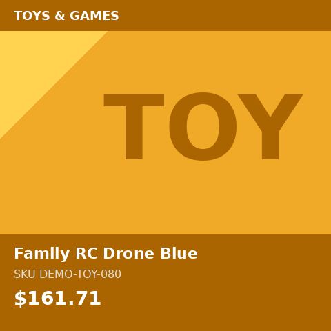 Family RC Drone Blue
