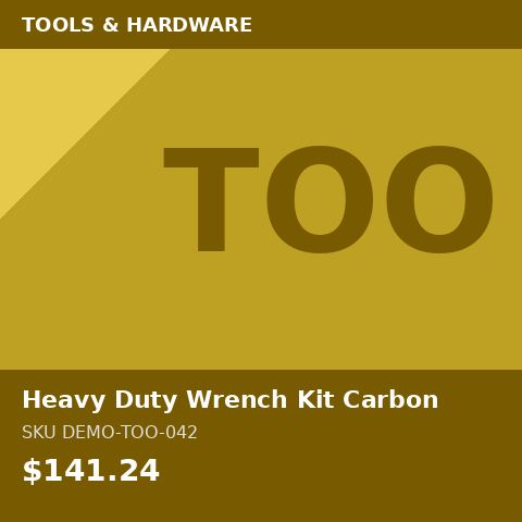 Heavy Duty Wrench Kit Carbon