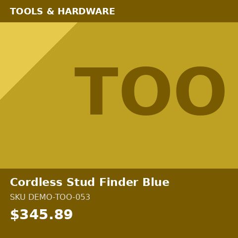 Cordless Stud Finder Blue