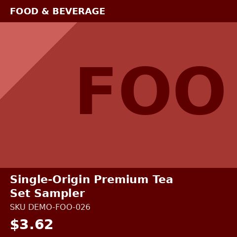 Single-Origin Premium Tea Set Sampler