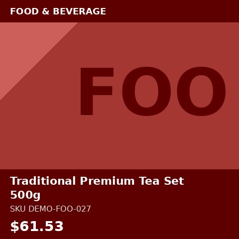 Traditional Premium Tea Set 500g