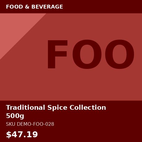 Traditional Spice Collection 500g