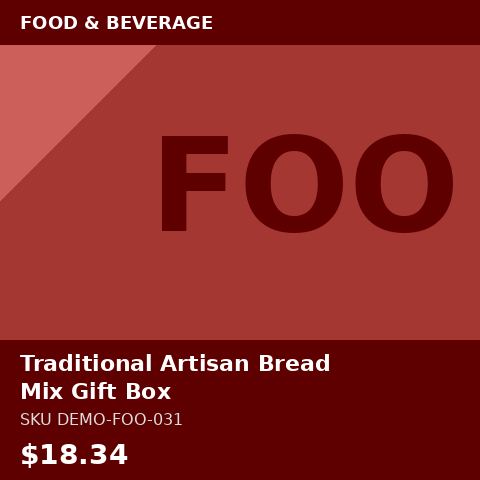 Traditional Artisan Bread Mix Gift Box