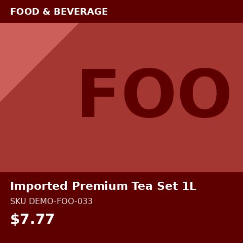 Imported Premium Tea Set 1L