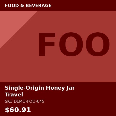 Single-Origin Honey Jar Travel