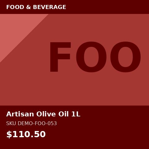 Artisan Olive Oil 1L
