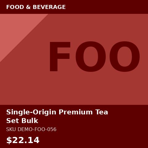 Single-Origin Premium Tea Set Bulk