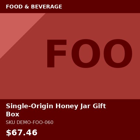 Single-Origin Honey Jar Gift Box