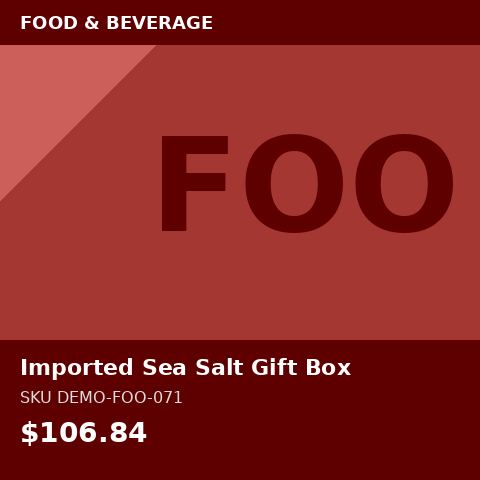 Imported Sea Salt Gift Box