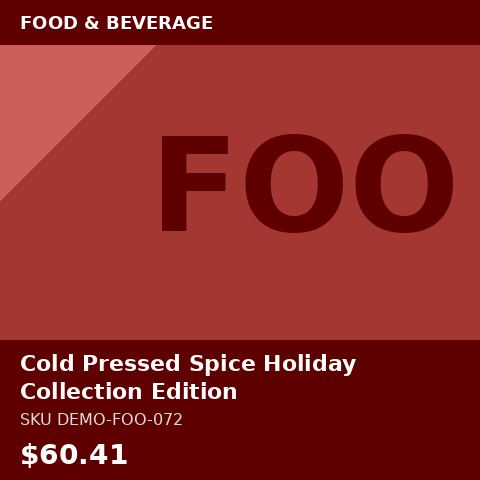 Cold Pressed Spice Collection Holiday Edition