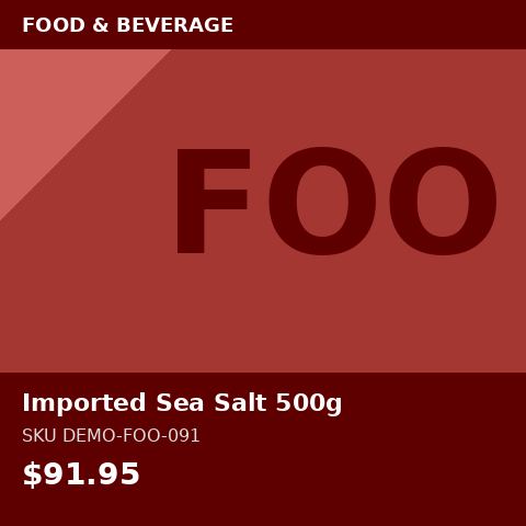 Imported Sea Salt 500g