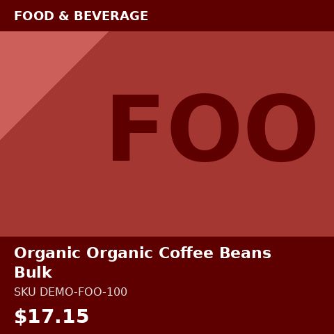 Organic Organic Coffee Beans Bulk